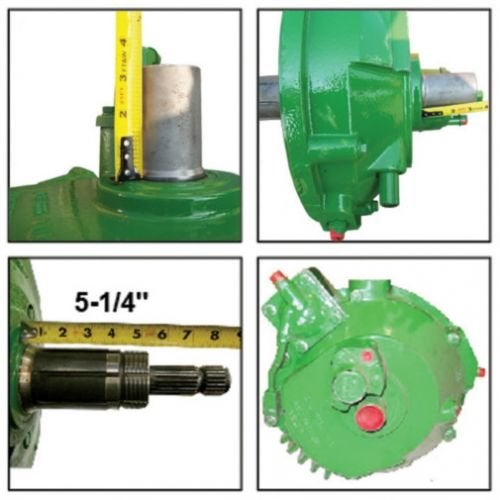 Remanufactured feeder house reverser gear box for John Deere 9660-9860