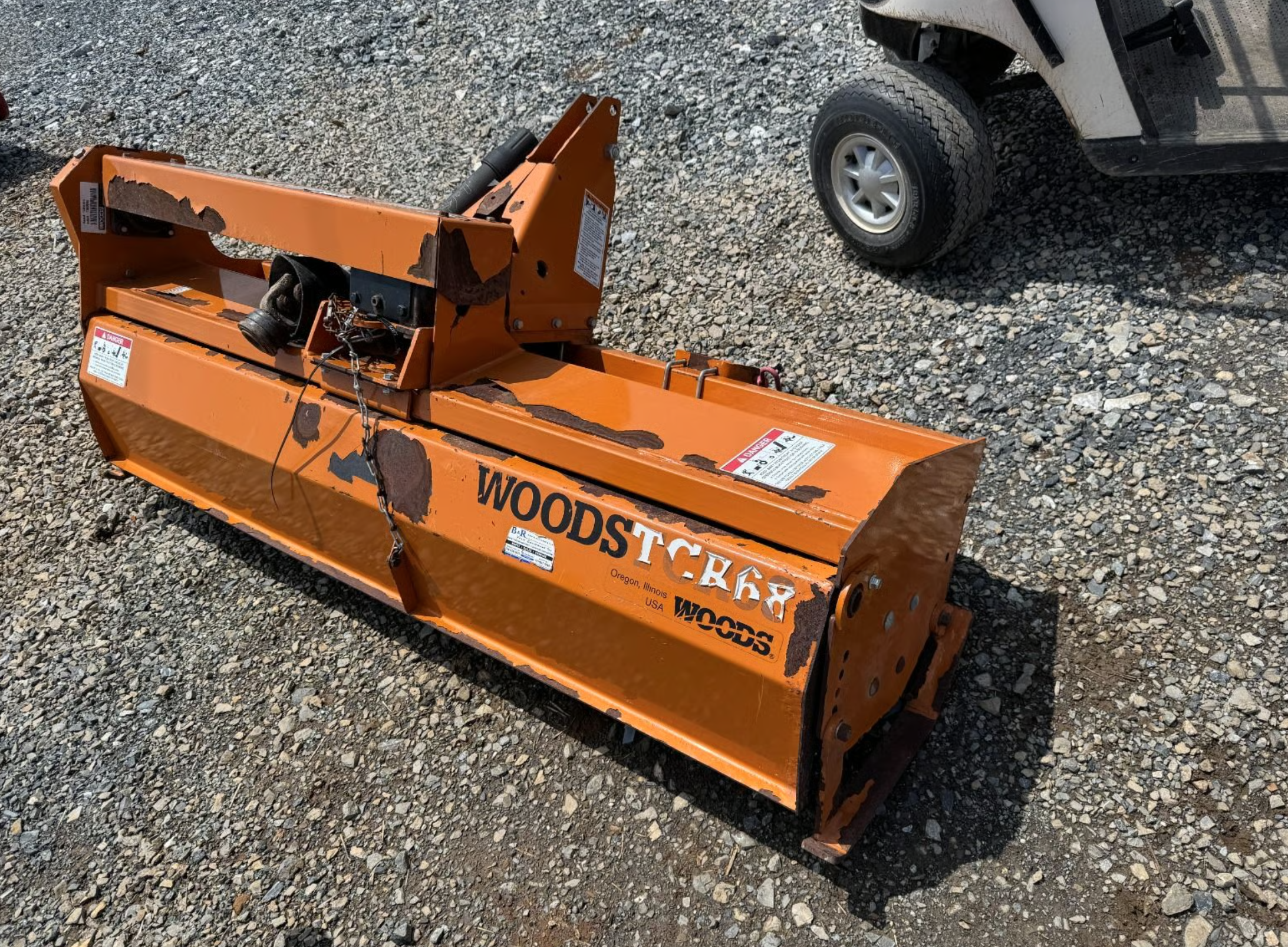 Woods TCR68 68-inch reverse tine rototiller